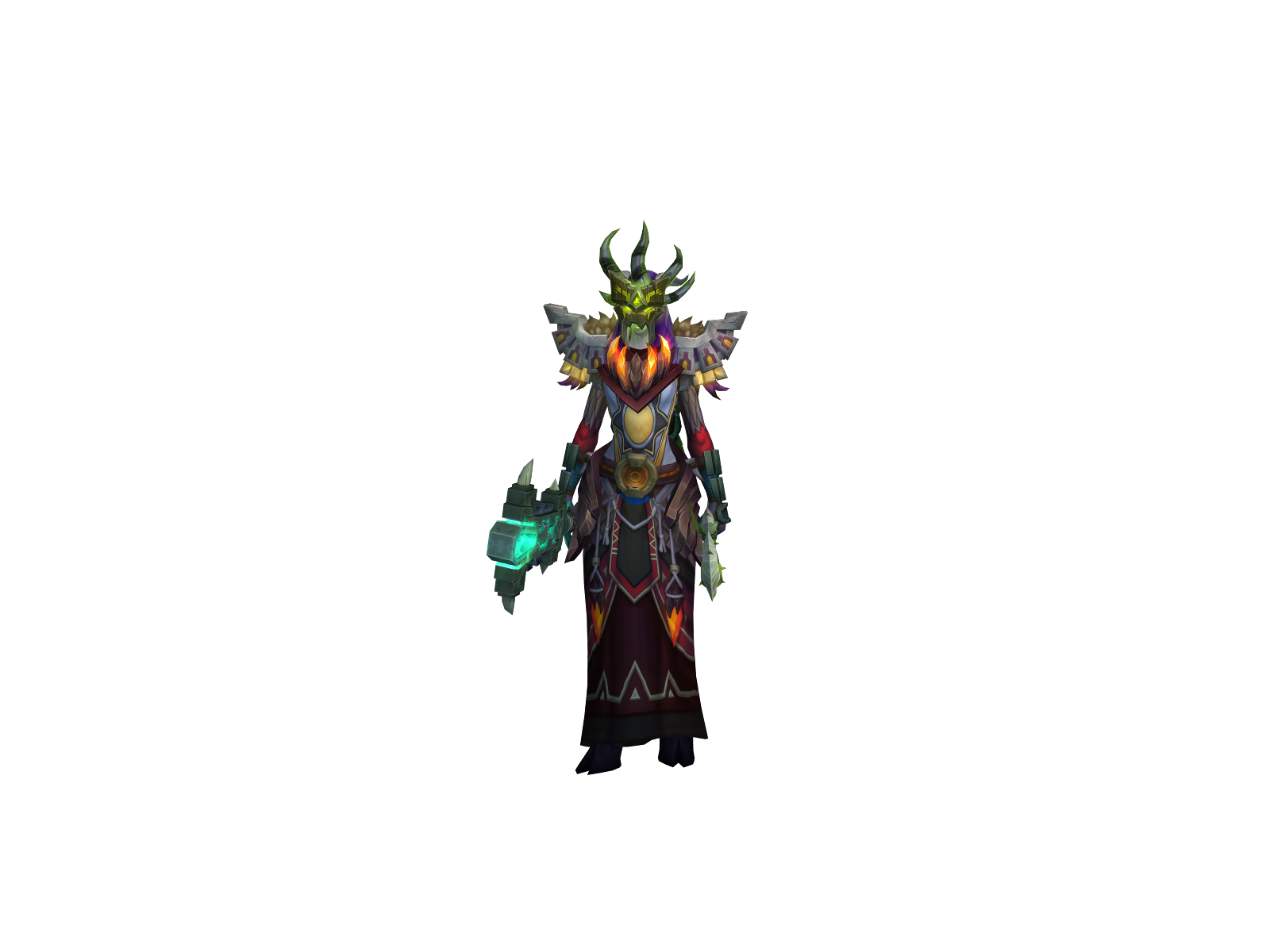 Fanhdersham 3D character render