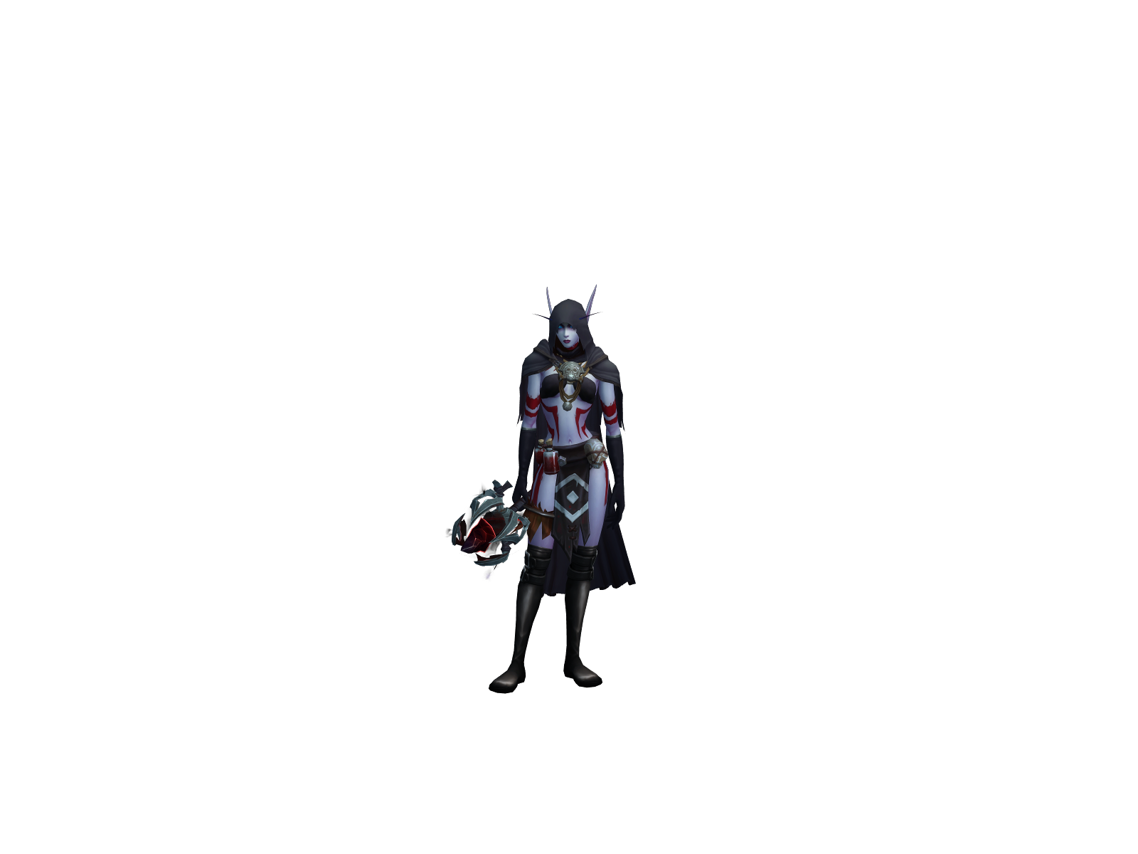 Lîette 3D character render