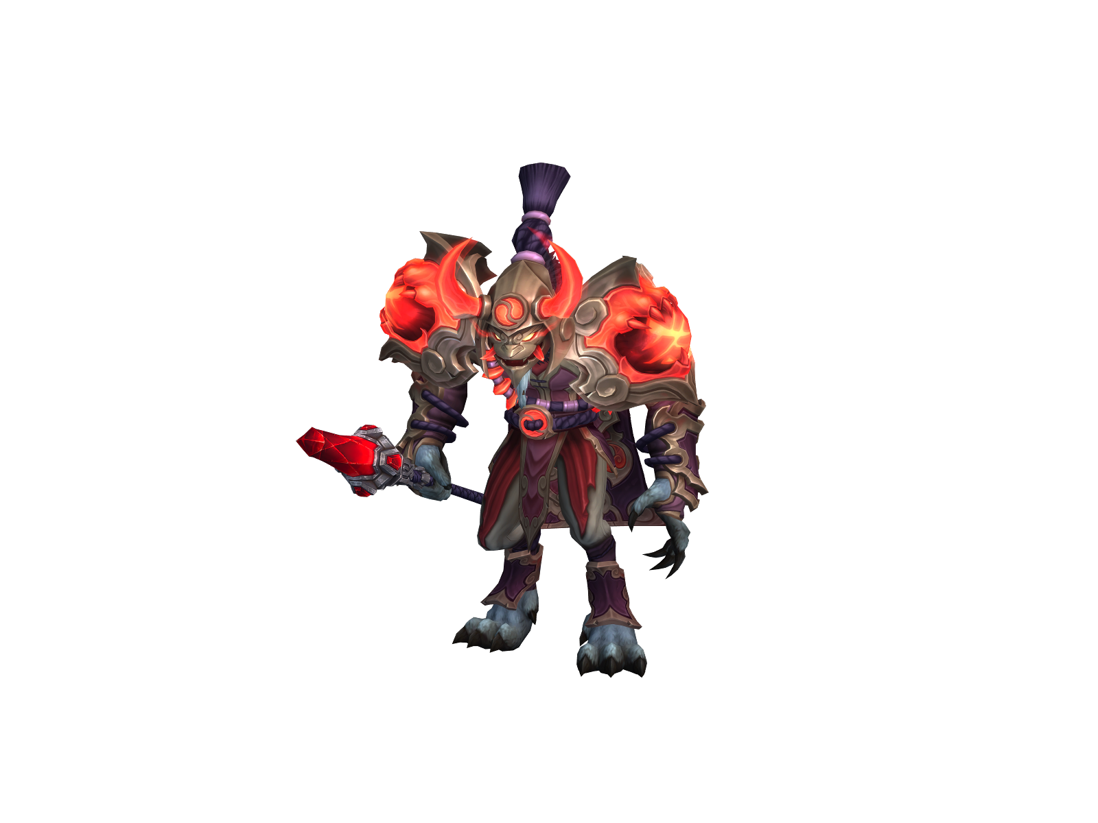 Makake 3D character render