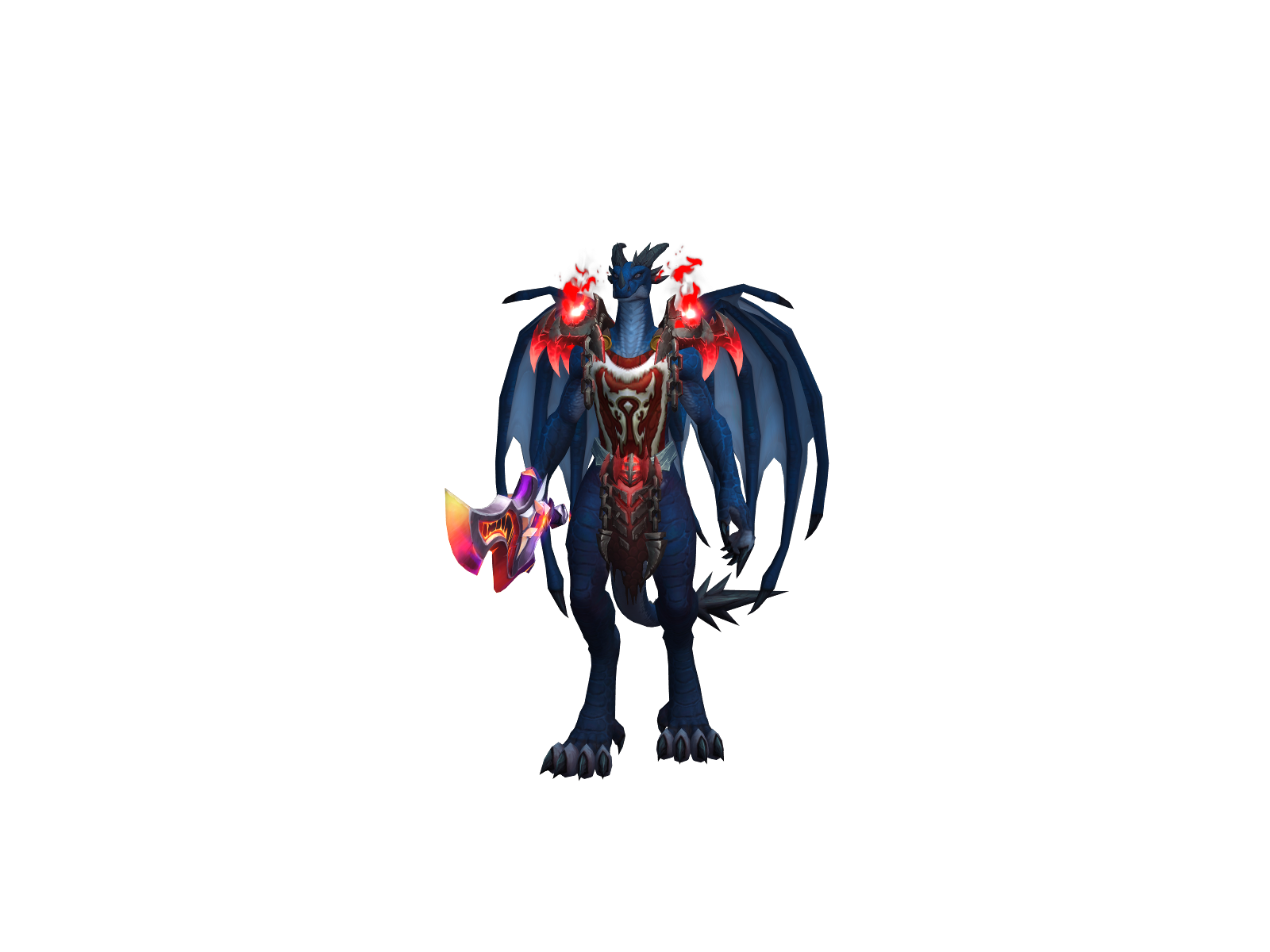 Dragonthøøk 3D character render