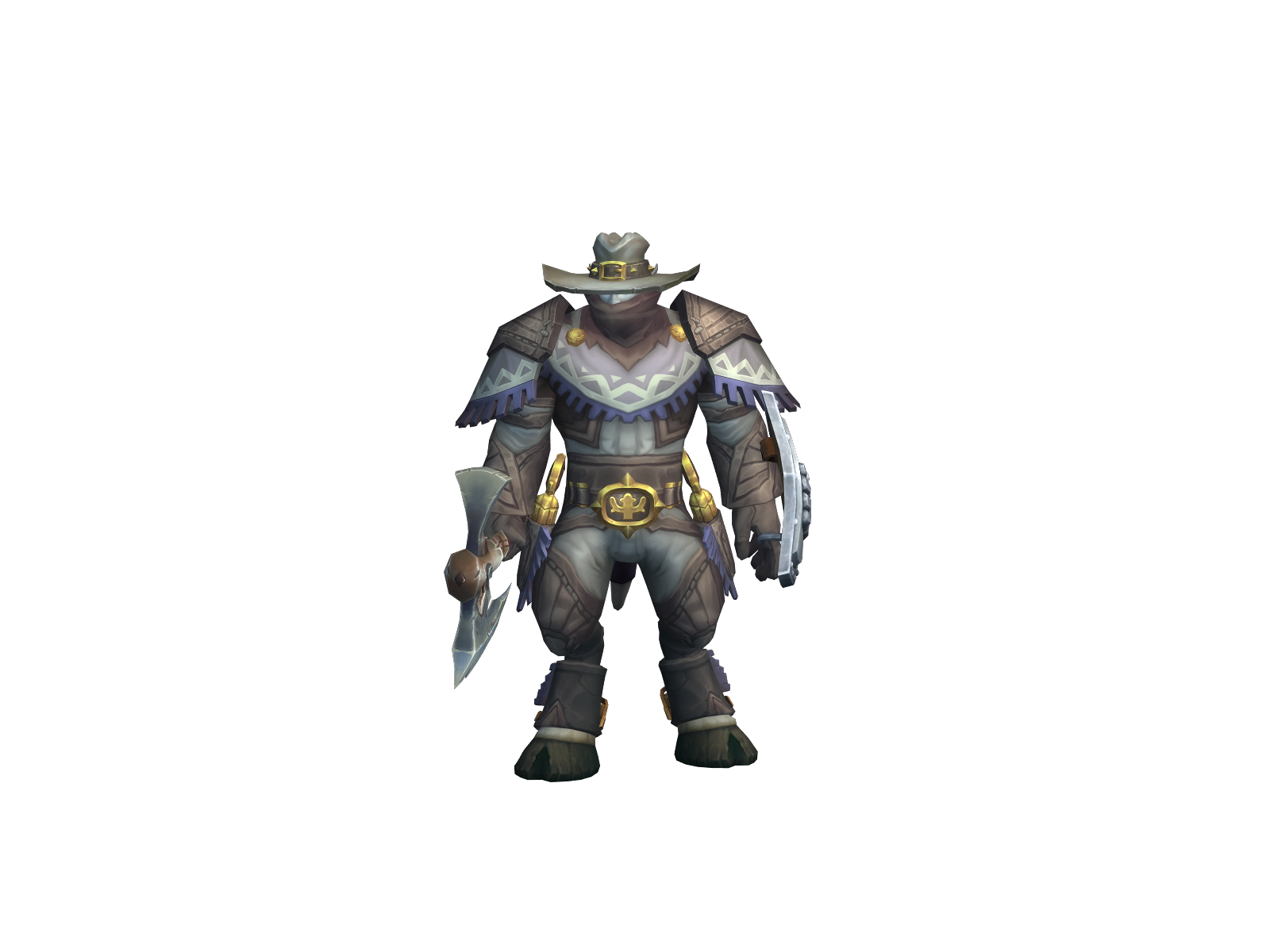 Äsylvös 3D character render