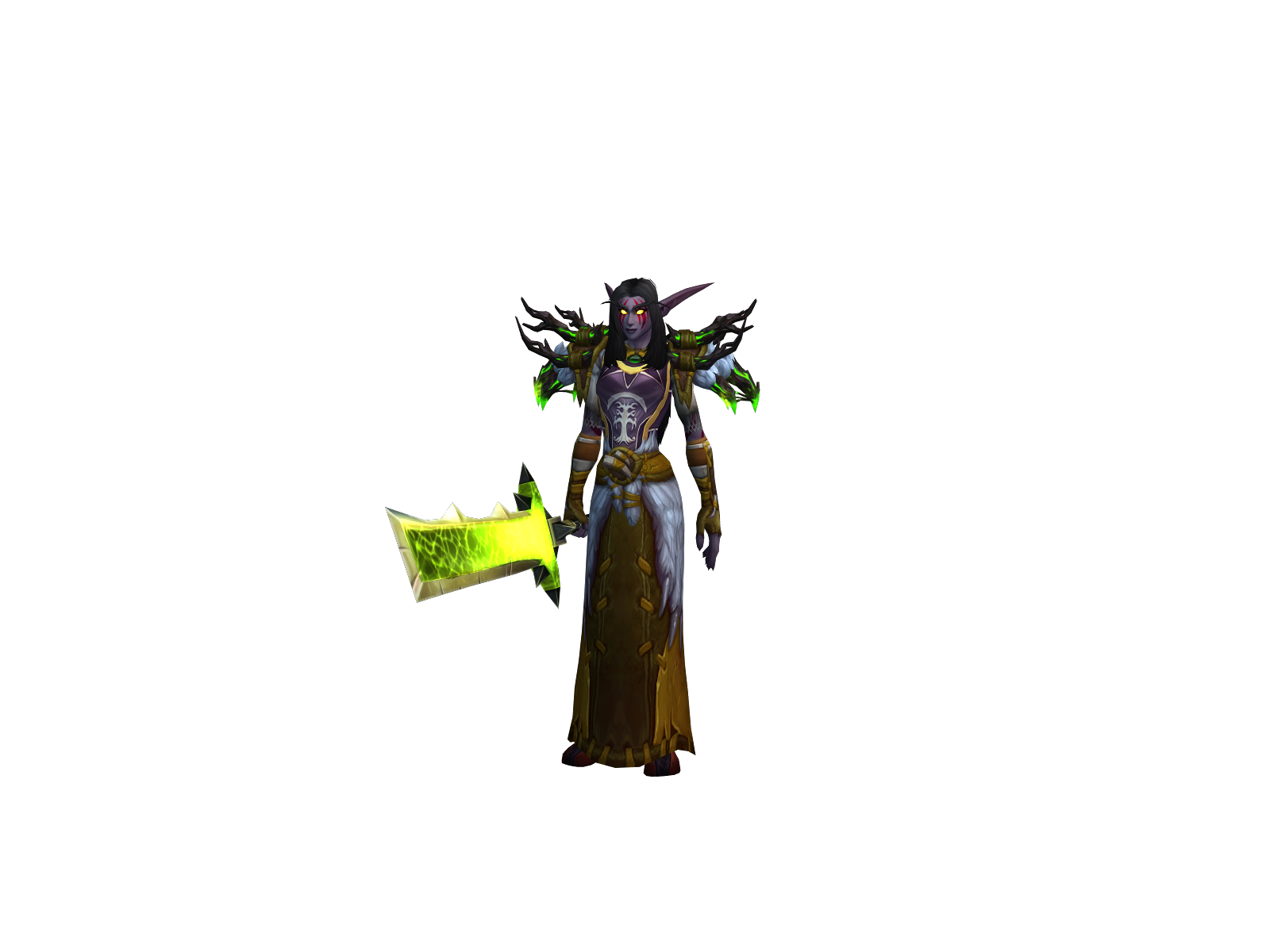 Rhysa 3D character render