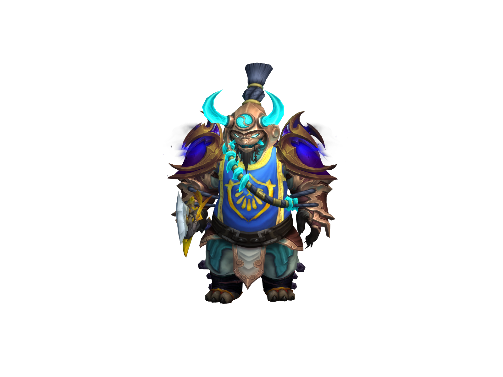 Paowao 3D character render