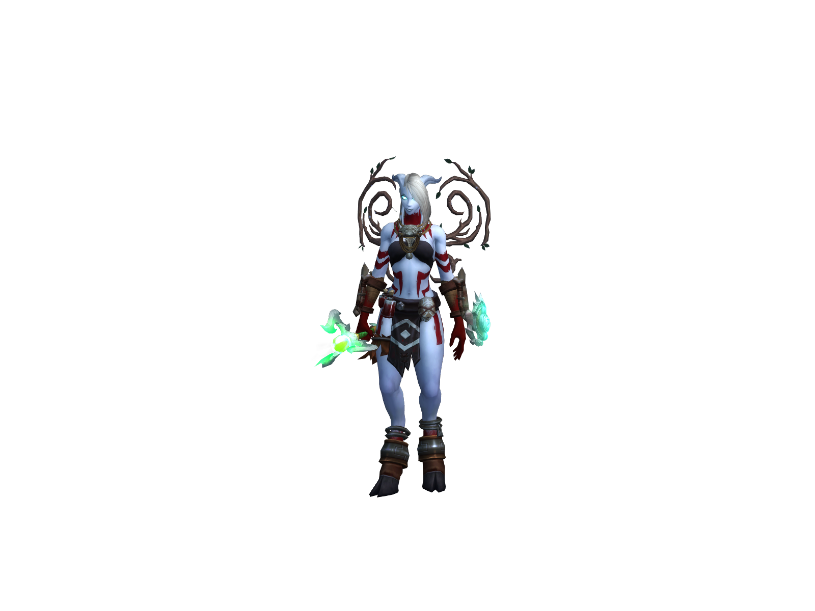 Düsterlotus 3D character render