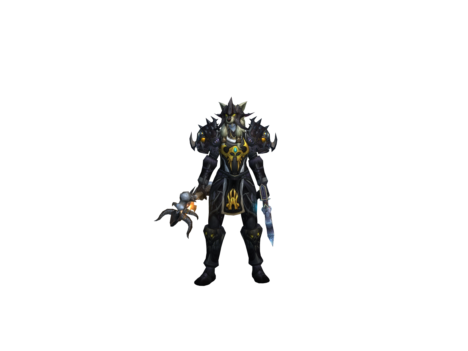 Ritualshaman 3D character render