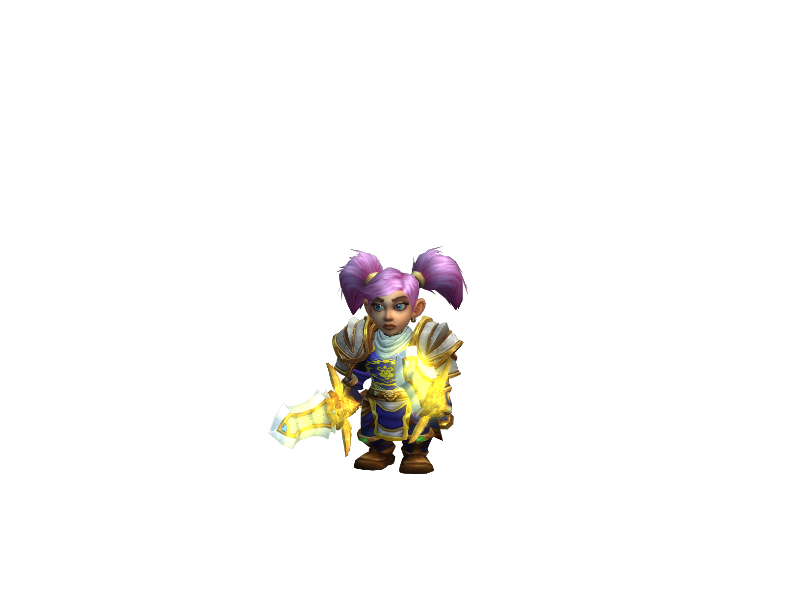 Linze 3D character render