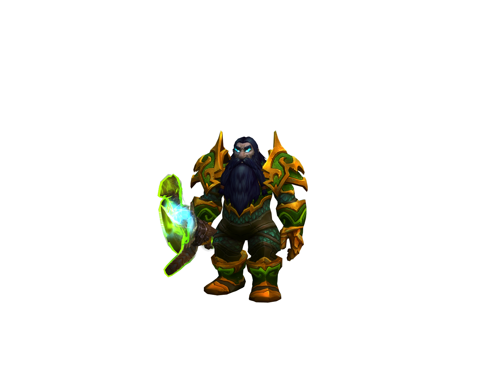 Bràwl 3D character render
