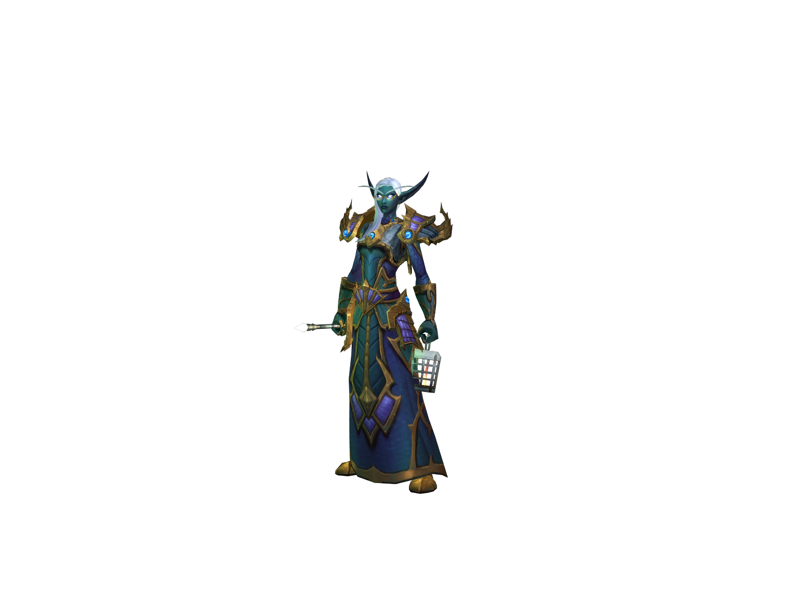 Runathel 3D character render