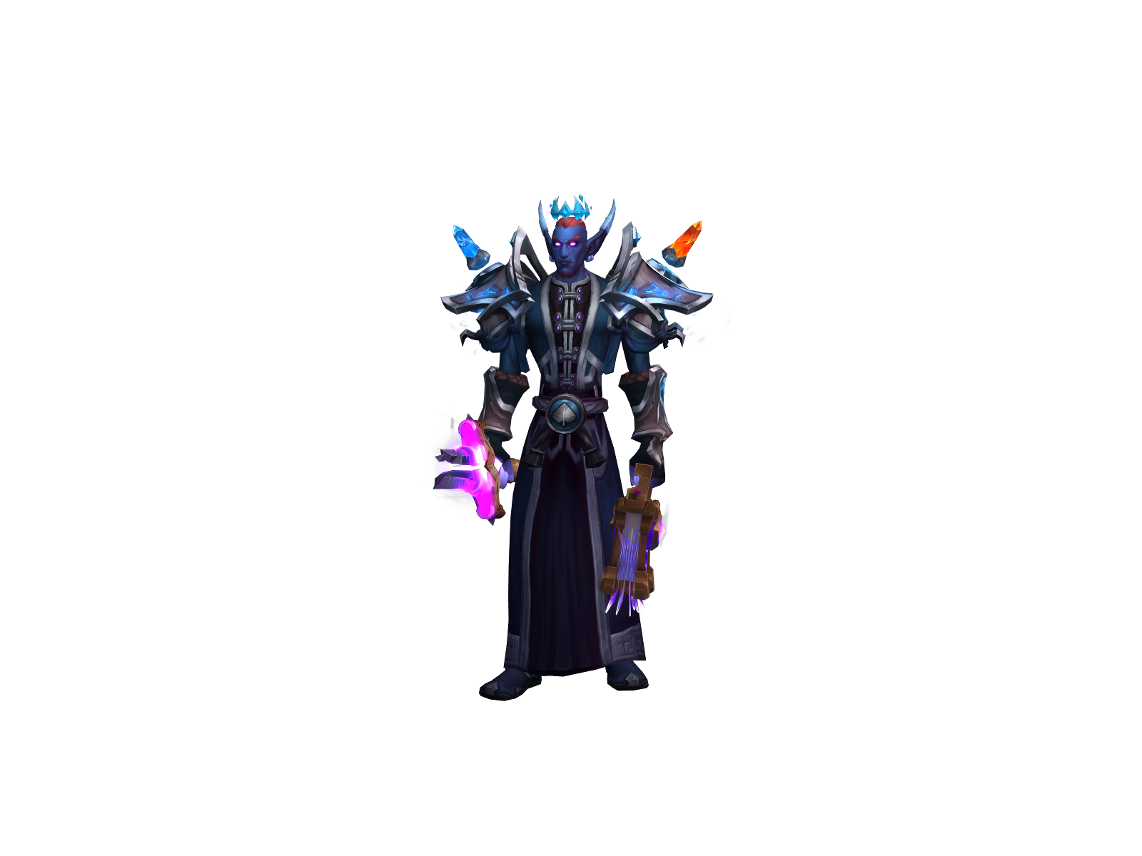 Fauveaux 3D character render