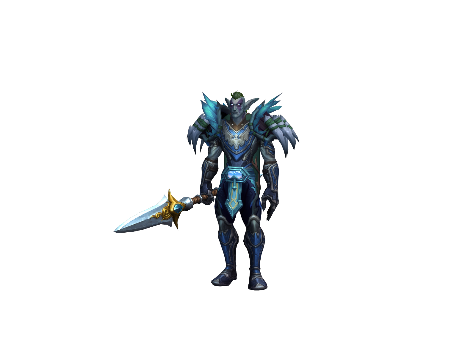 Datus 3D character render