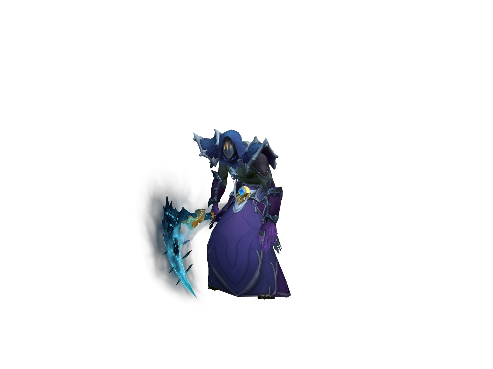 Gargamelian 3D character render