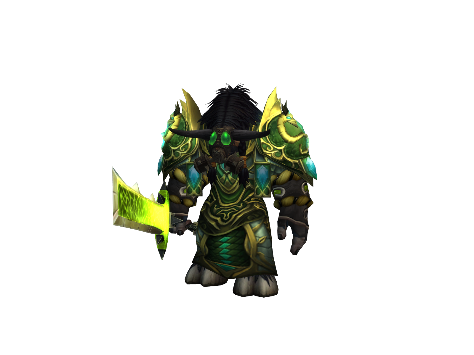 Rastacow 3D character render
