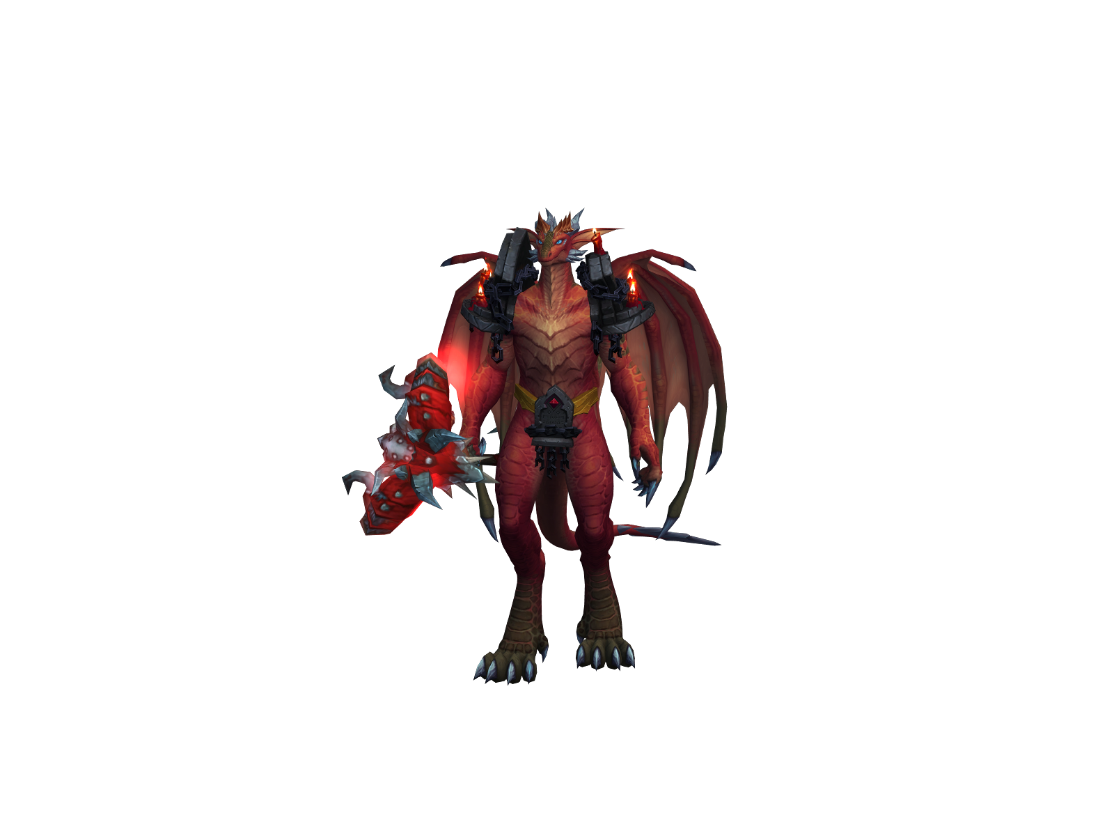 Blacklizard 3D character render