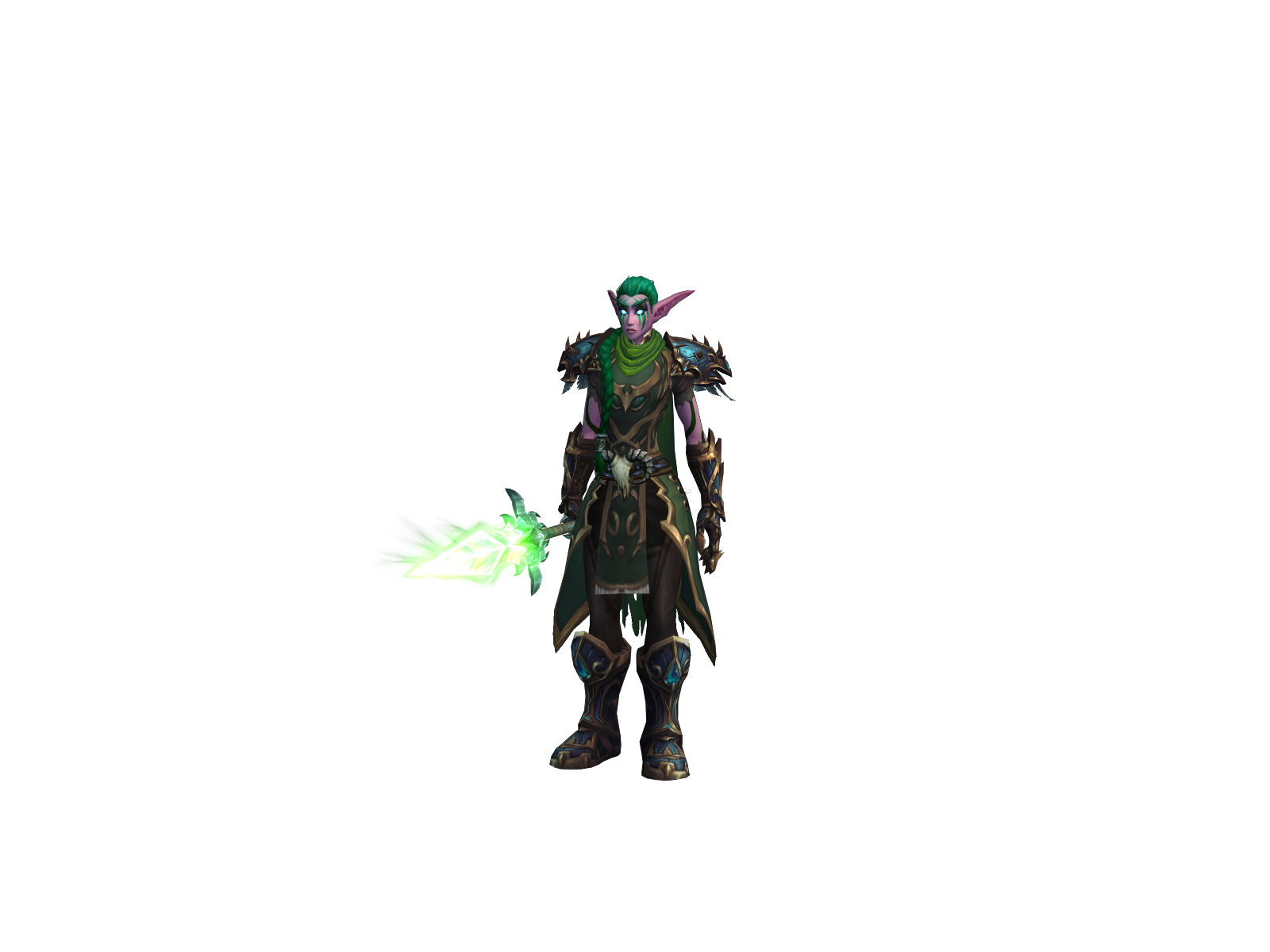 Kli 3D character render