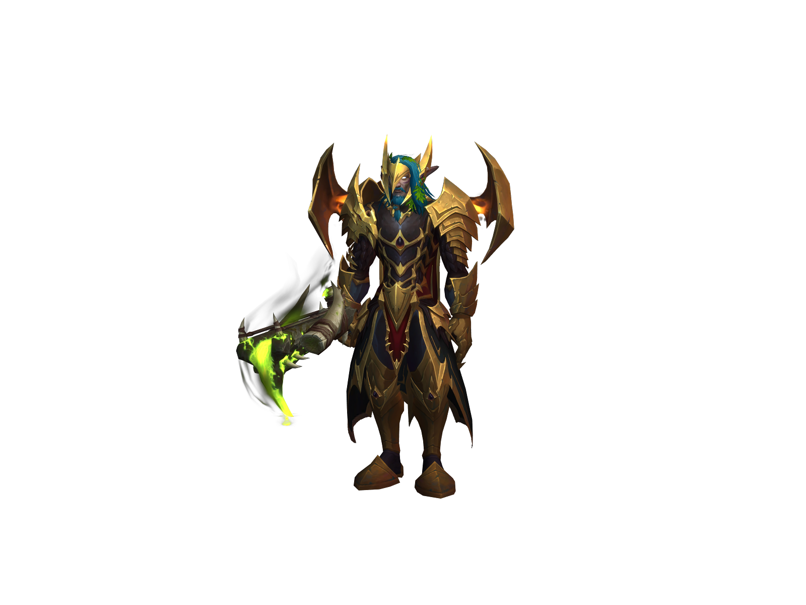 Usul 3D character render