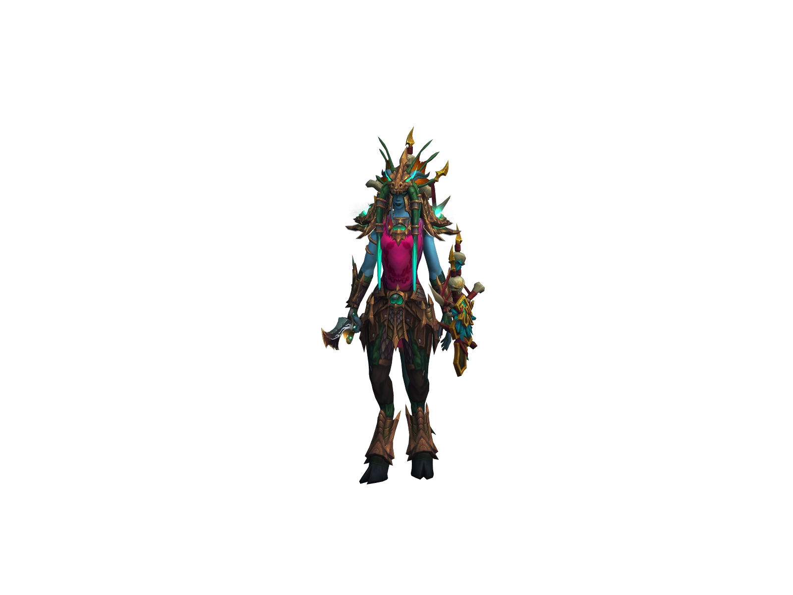 Nalyn 3D character render