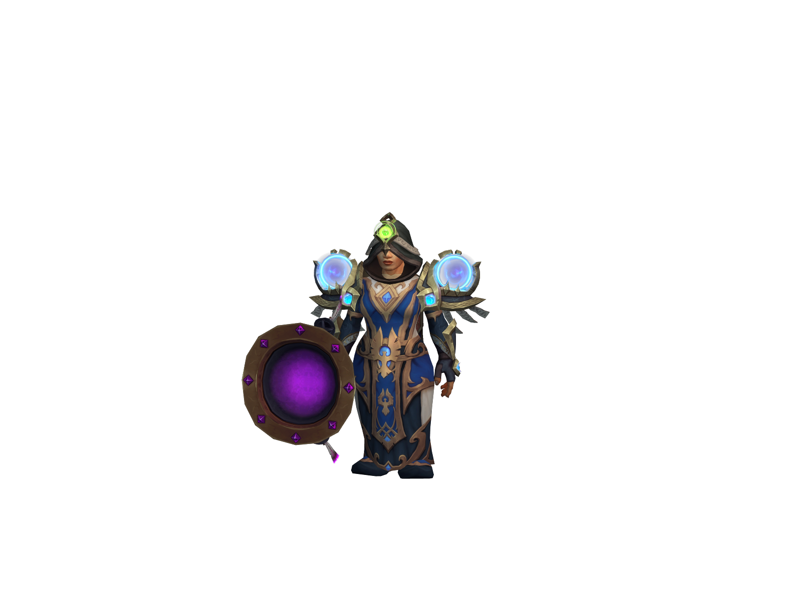 Bluemi 3D character render