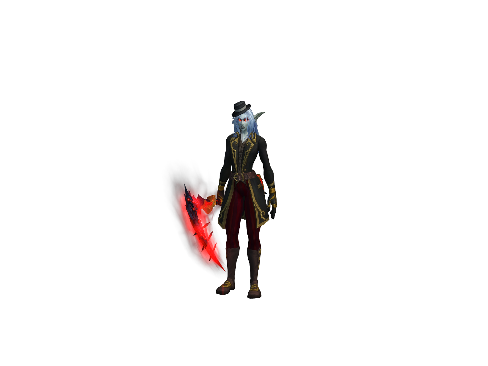 Owlcapone 3D character render