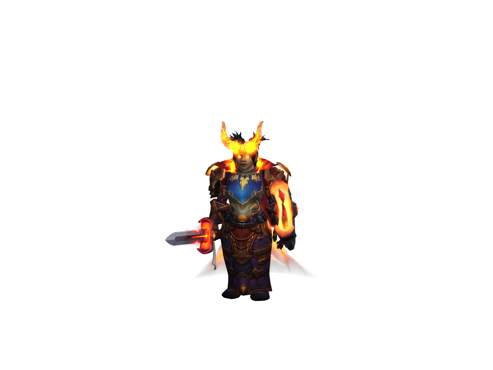 Fosur 3D character render