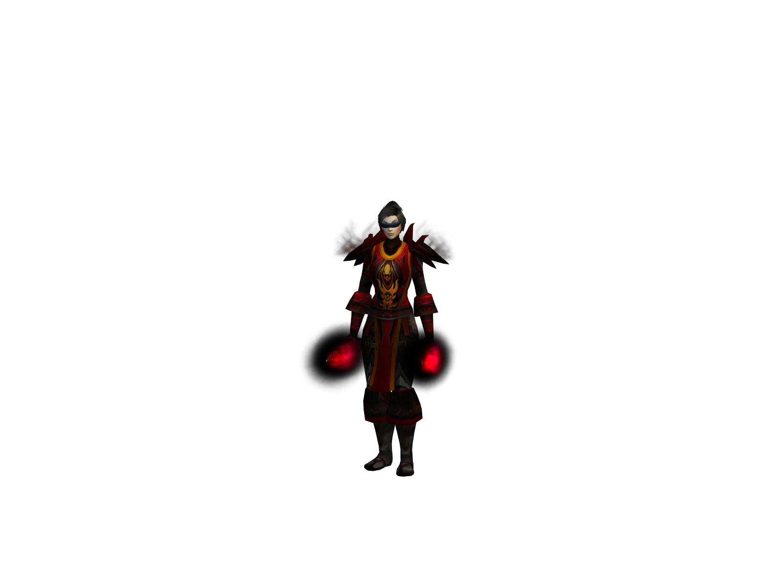 Runék 3D character render