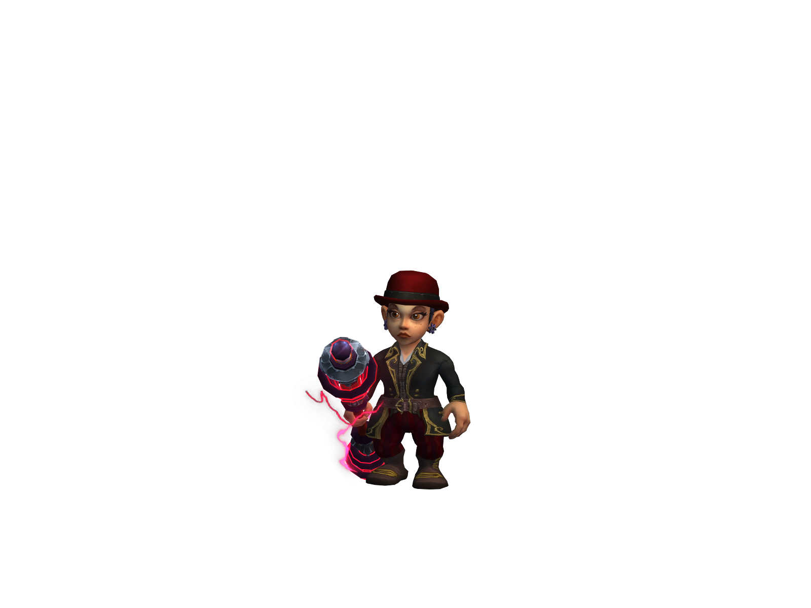 Skyfall 3D character render