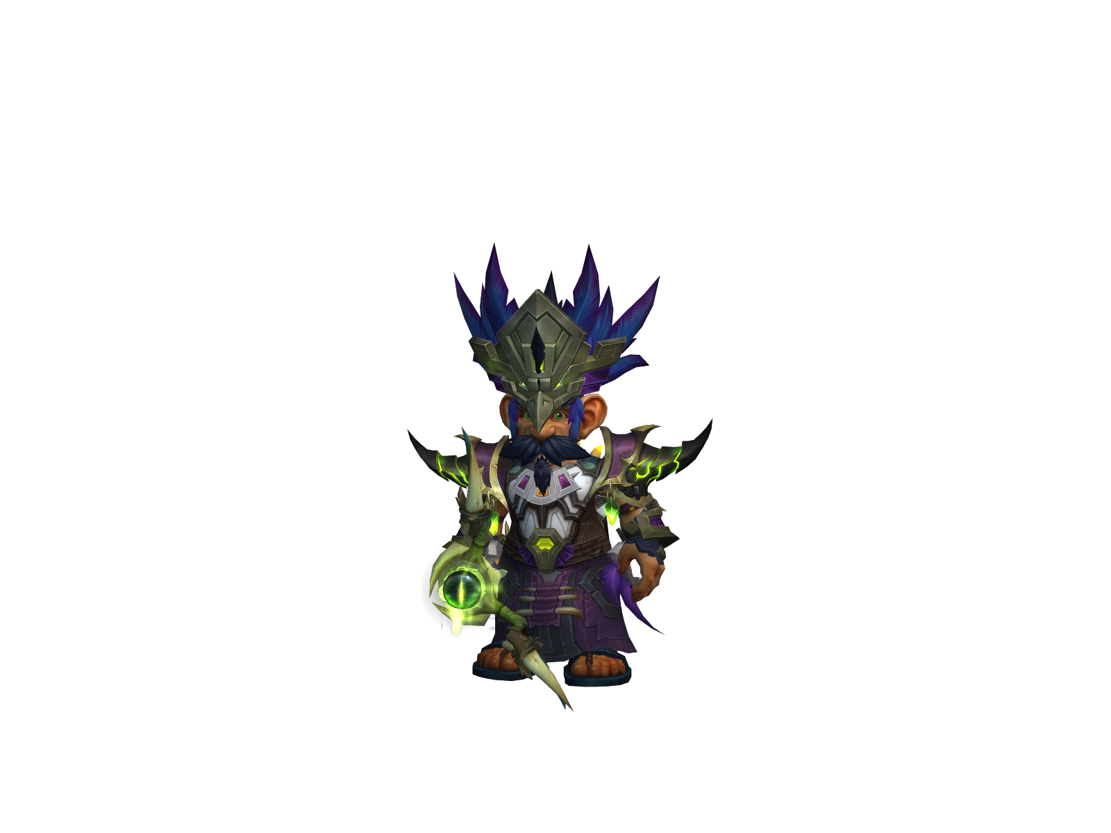 Phobetor 3D character render