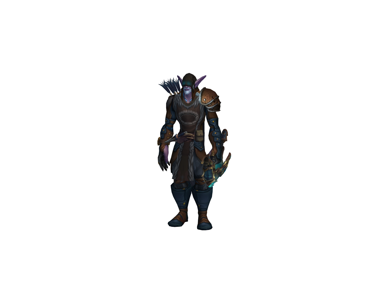 Sáber 3D character render