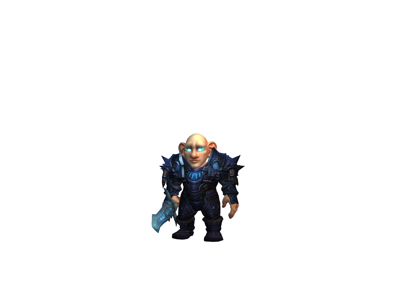 Yuzo 3D character render