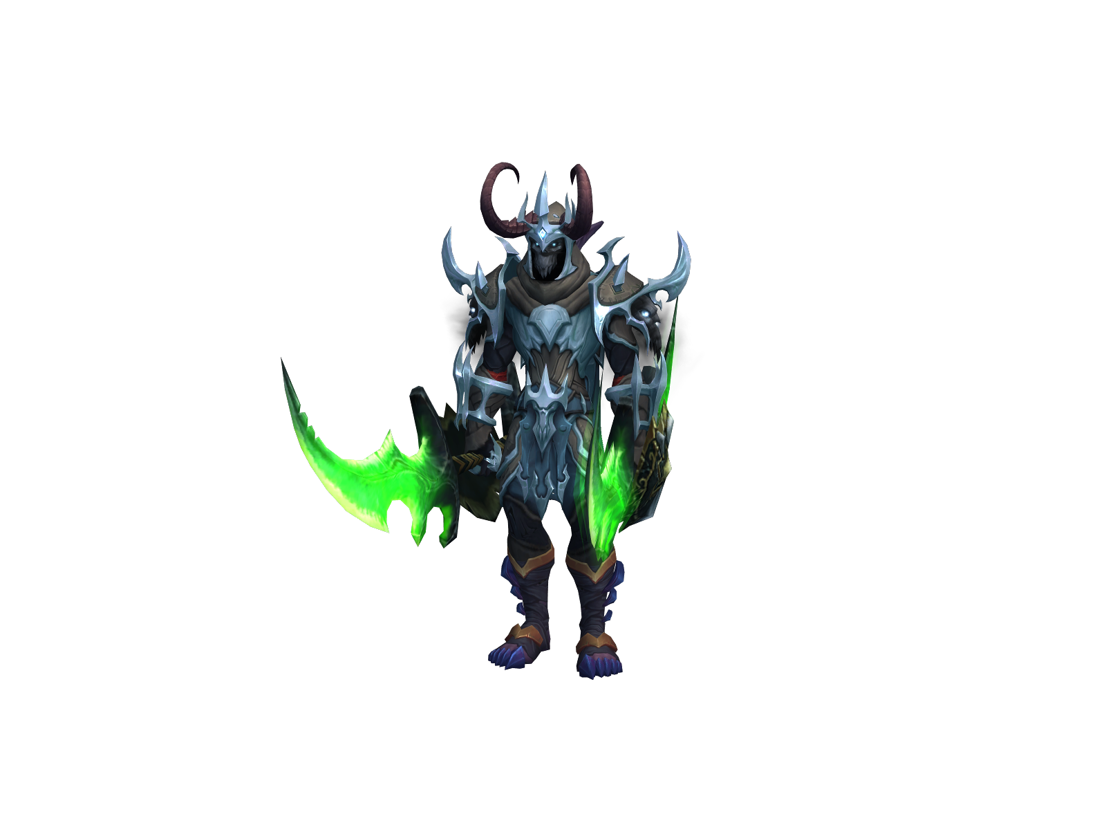 Íllídàrì 3D character render