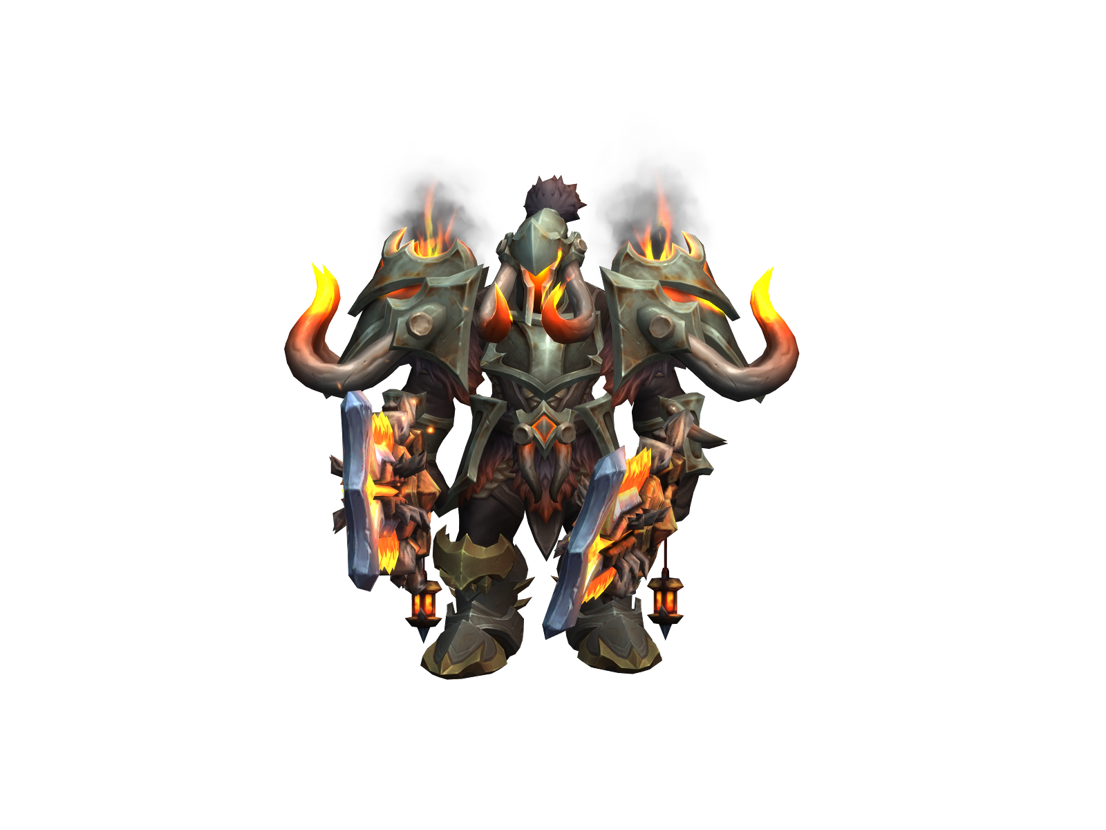 Warrmax 3D character render