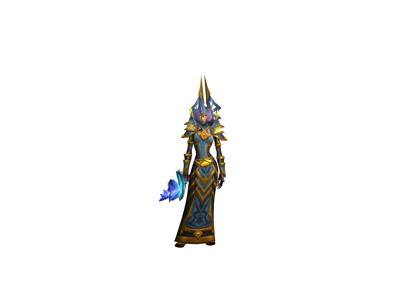 Skogskossan 3D character render