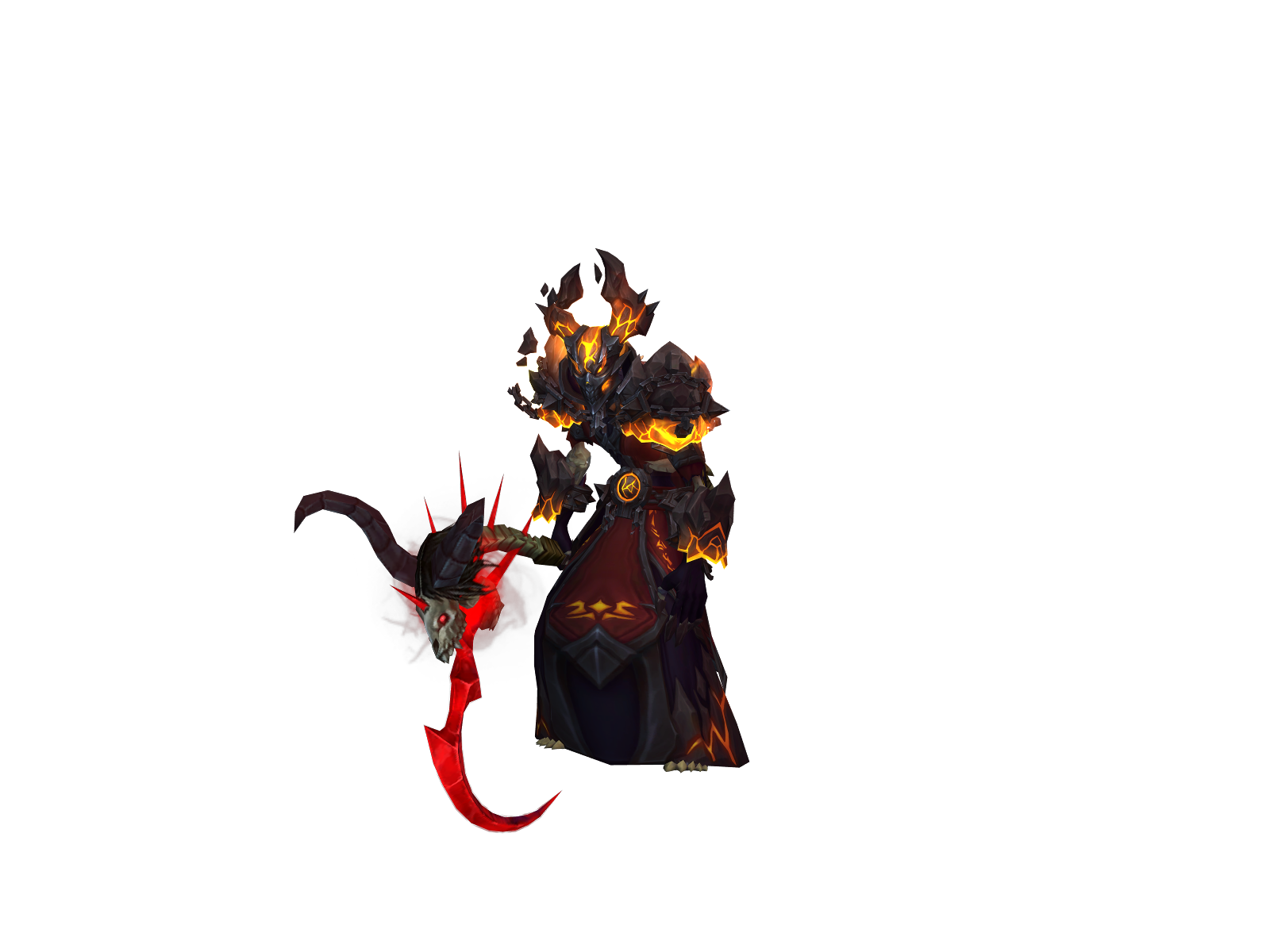 Afflictg 3D character render