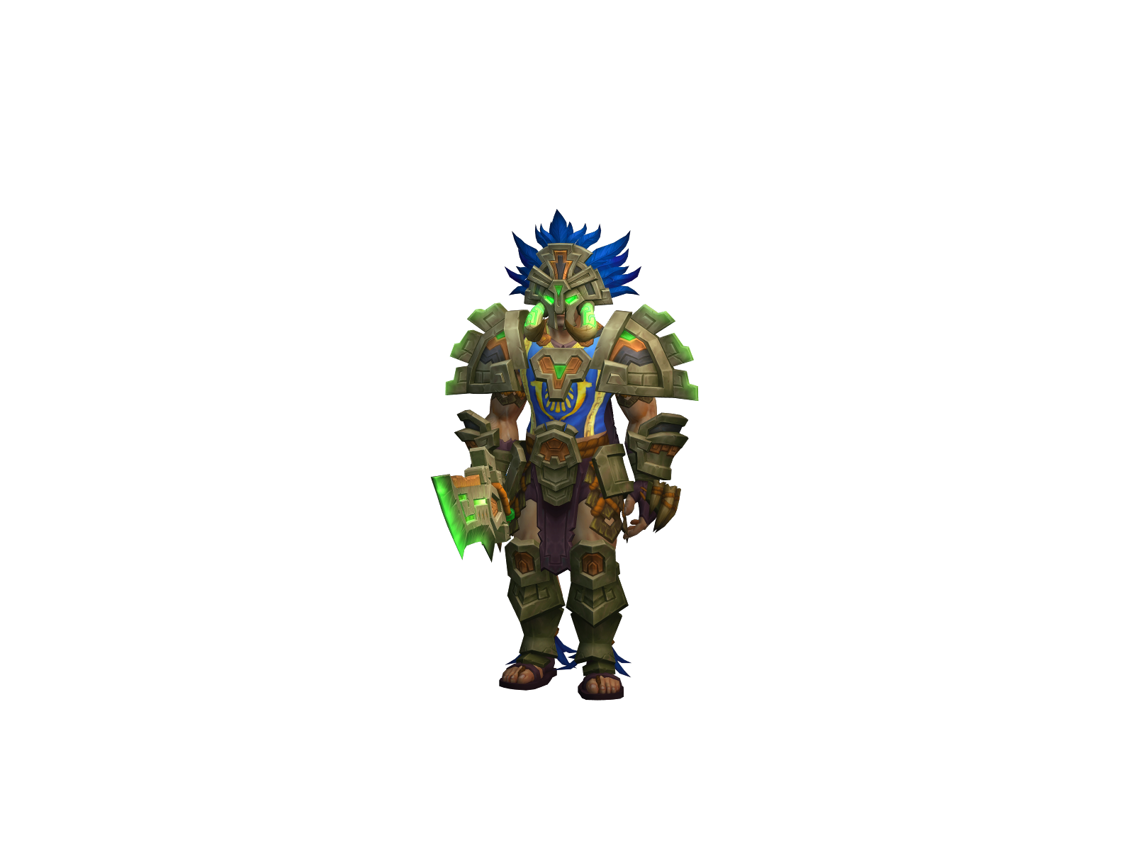 Fíghter 3D character render