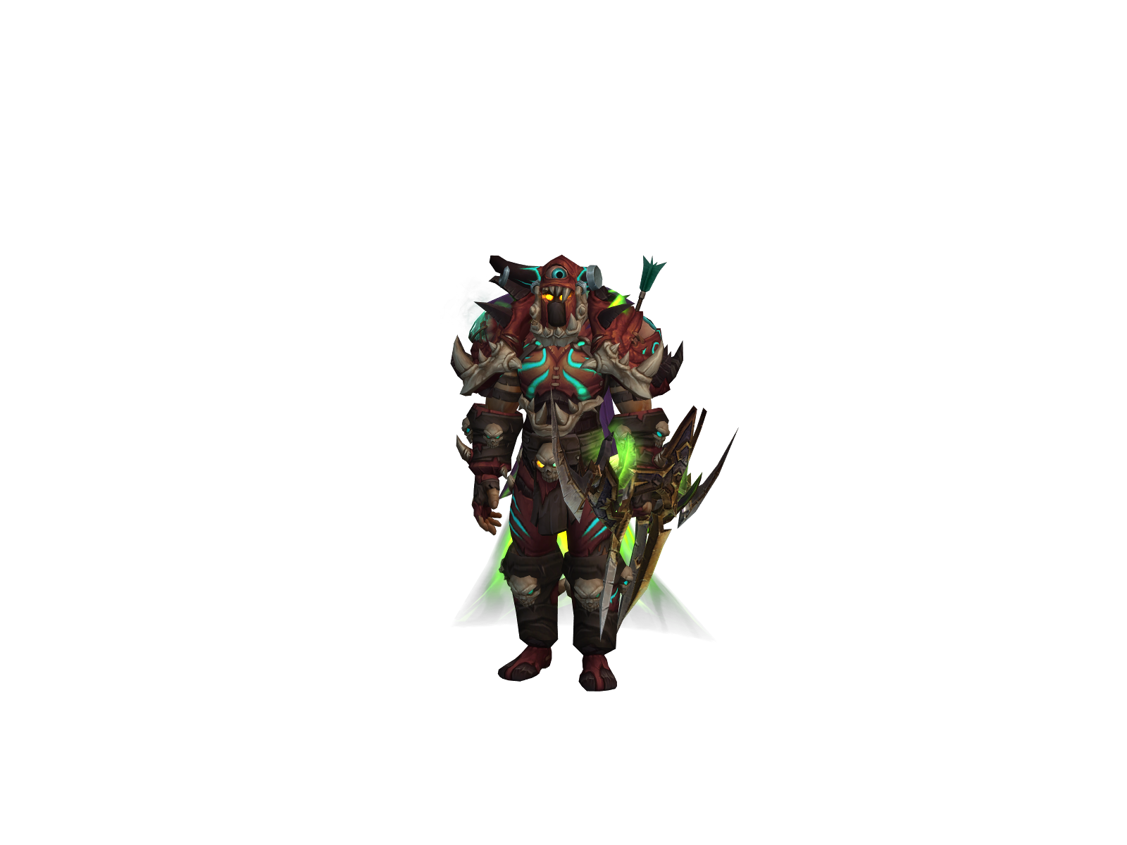 Trapzor 3D character render