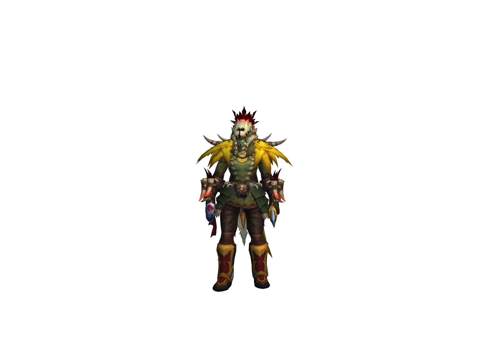 Tryx 3D character render