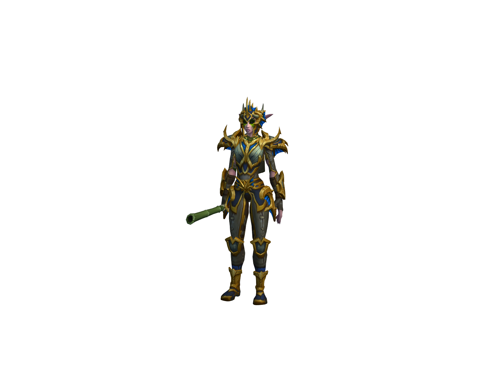 Fingríd 3D character render