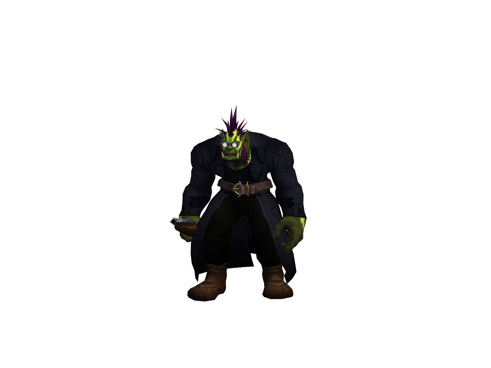 Våpen 3D character render