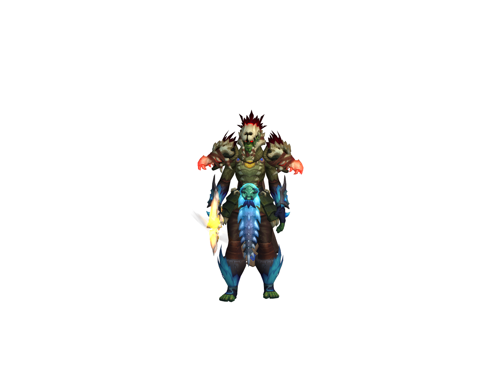 Xildray 3D character render