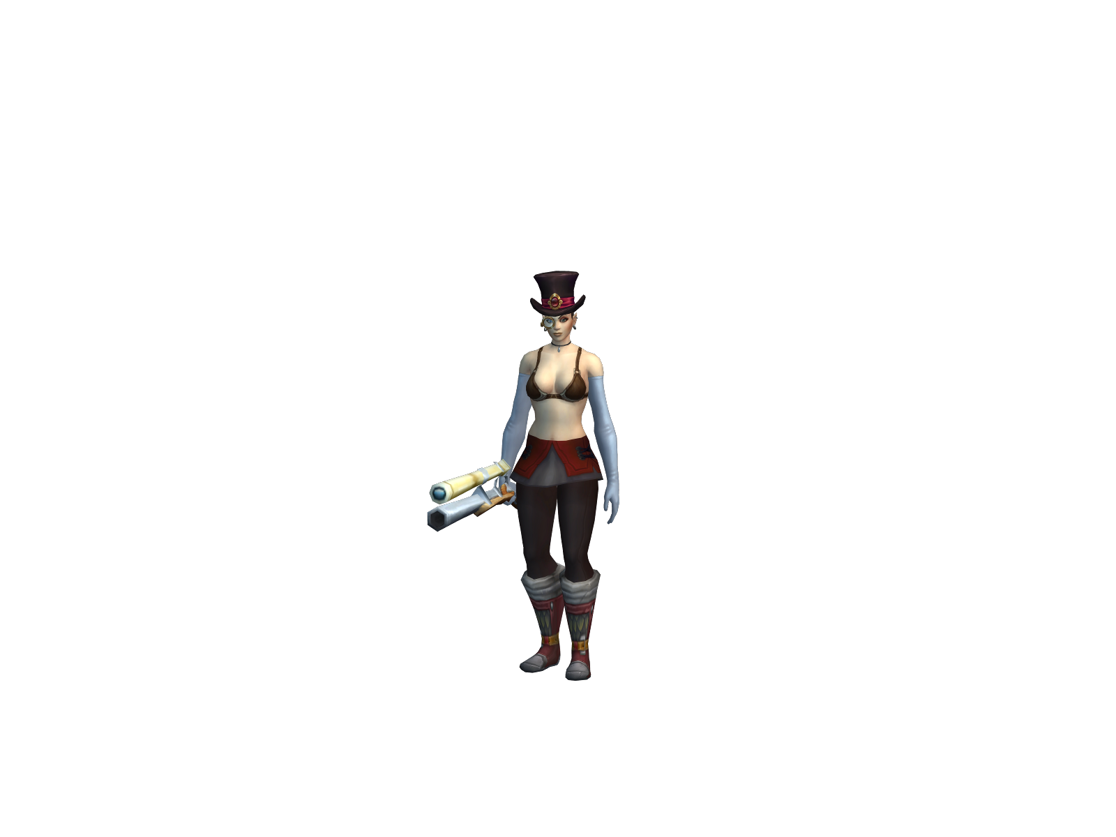 Ratahaara 3D character render
