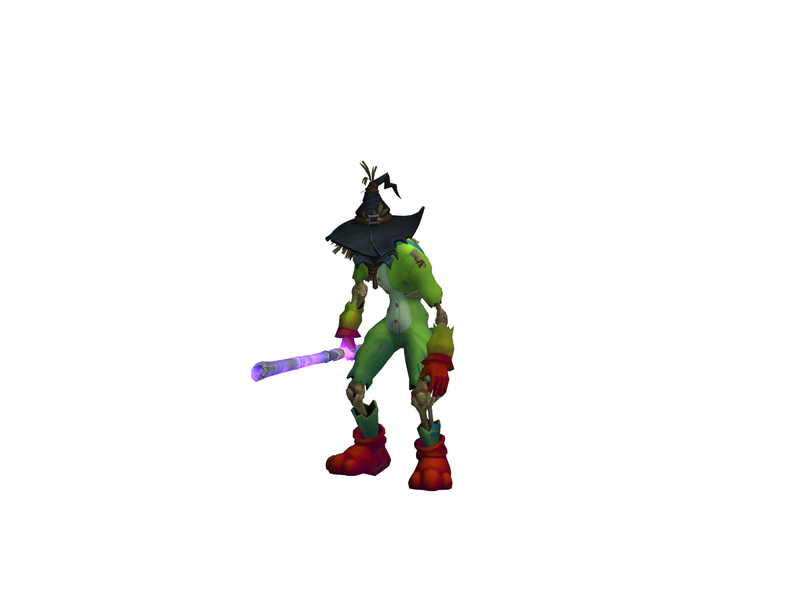 Hozie 3D character render