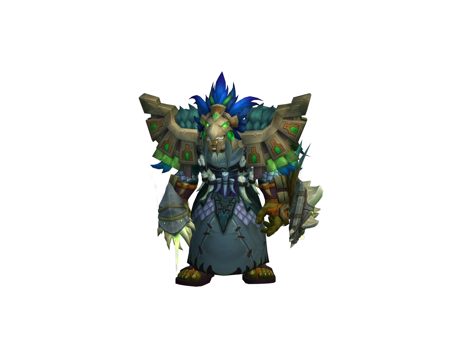 Xilquid 3D character render