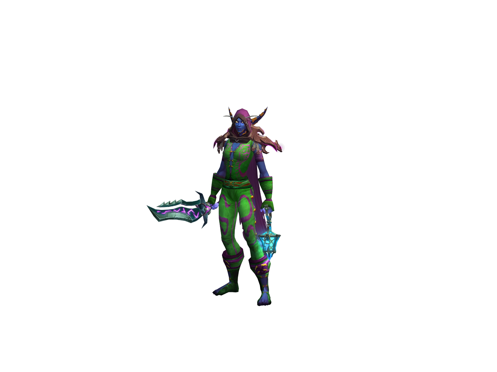 Vermilia 3D character render