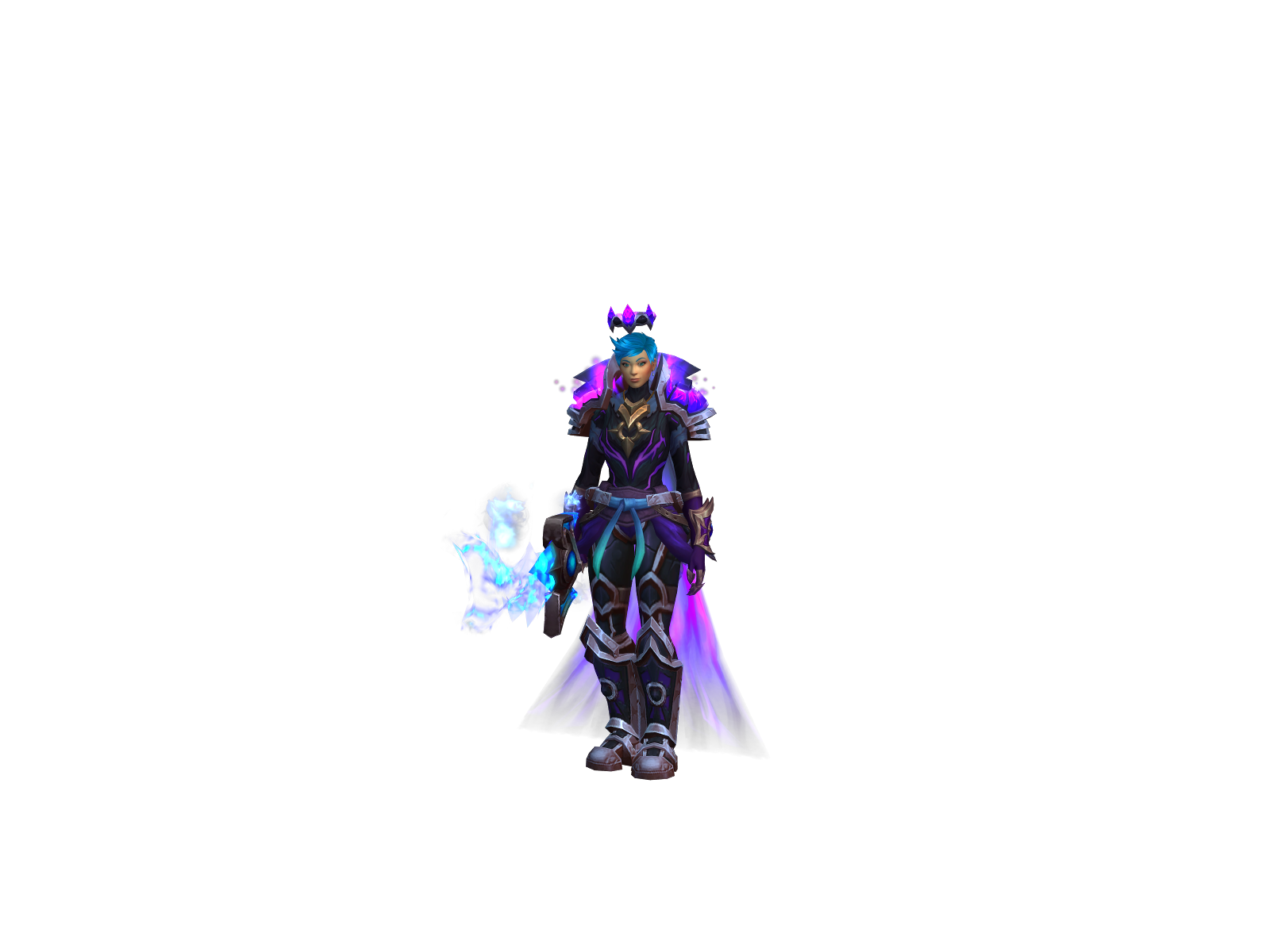 Holymary 3D character render