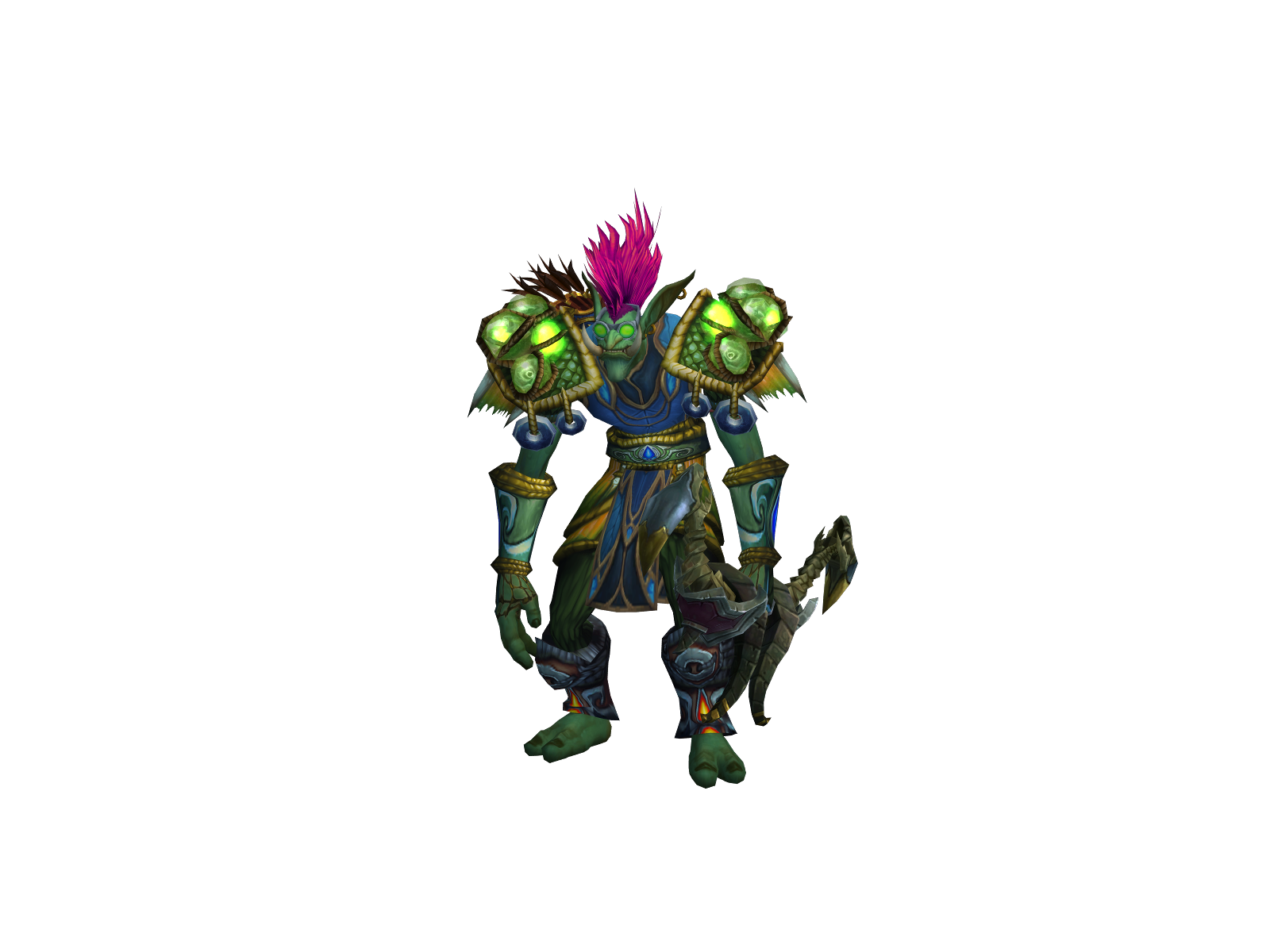 Zortax 3D character render