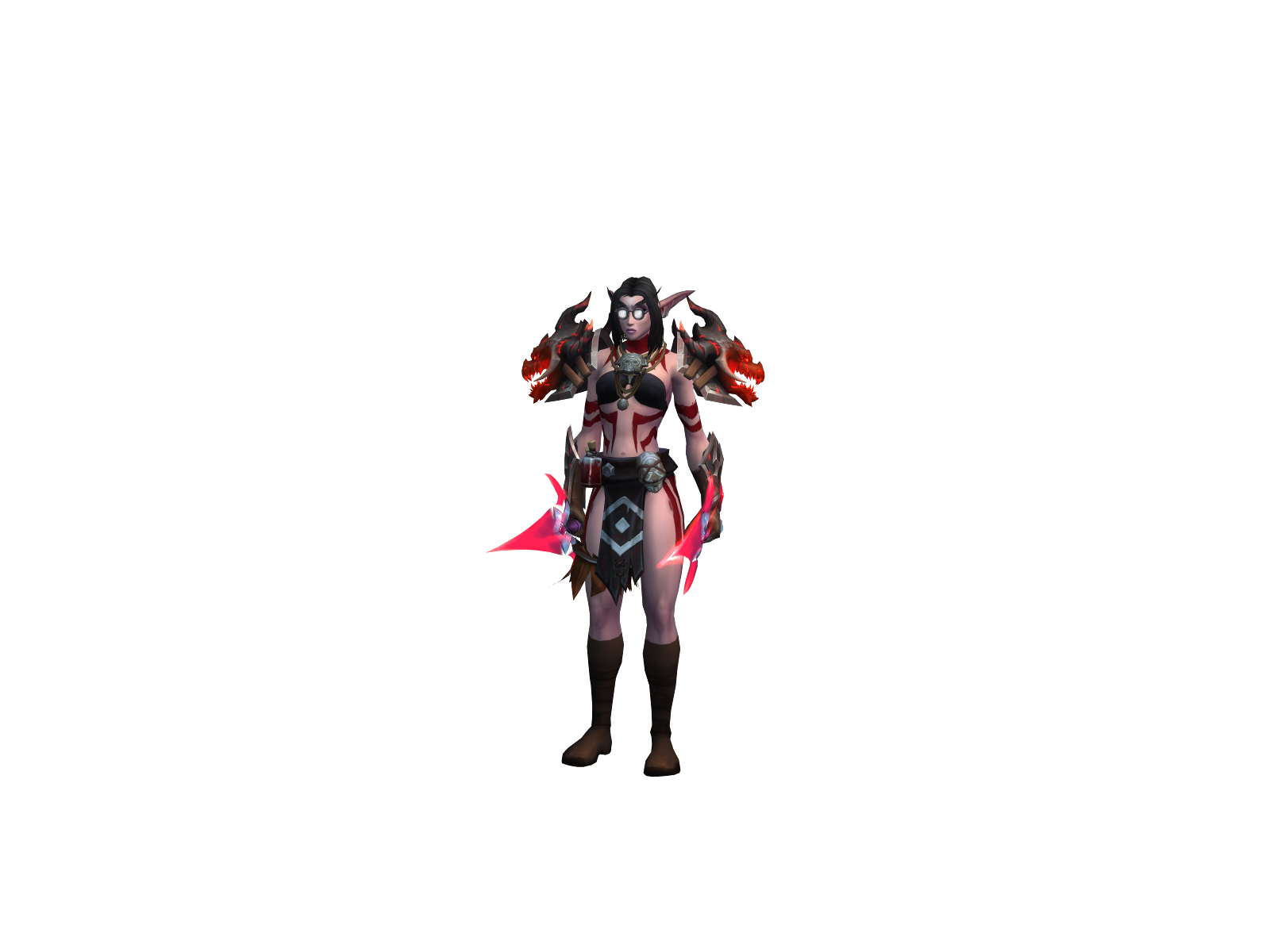 Hellatoxic 3D character render
