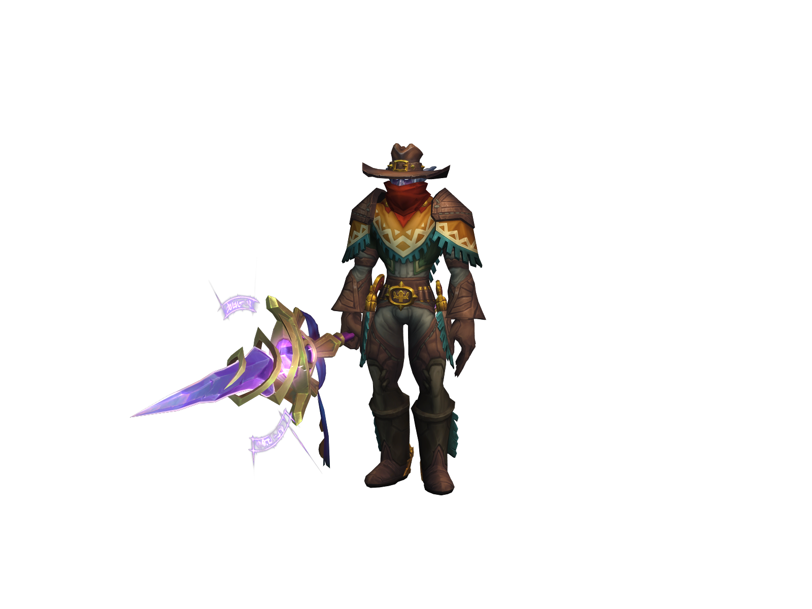 Argustus 3D character render