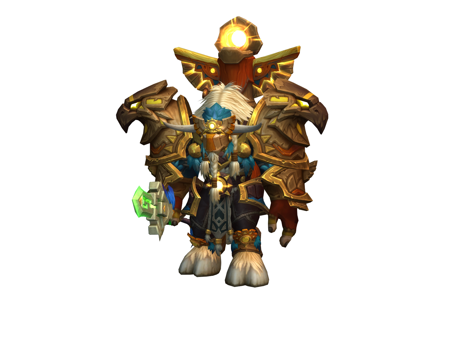 Hellsun 3D character render