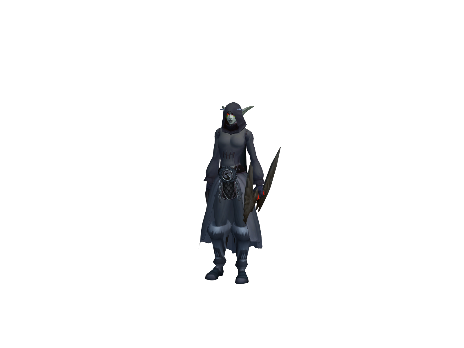 Quantum 3D character render