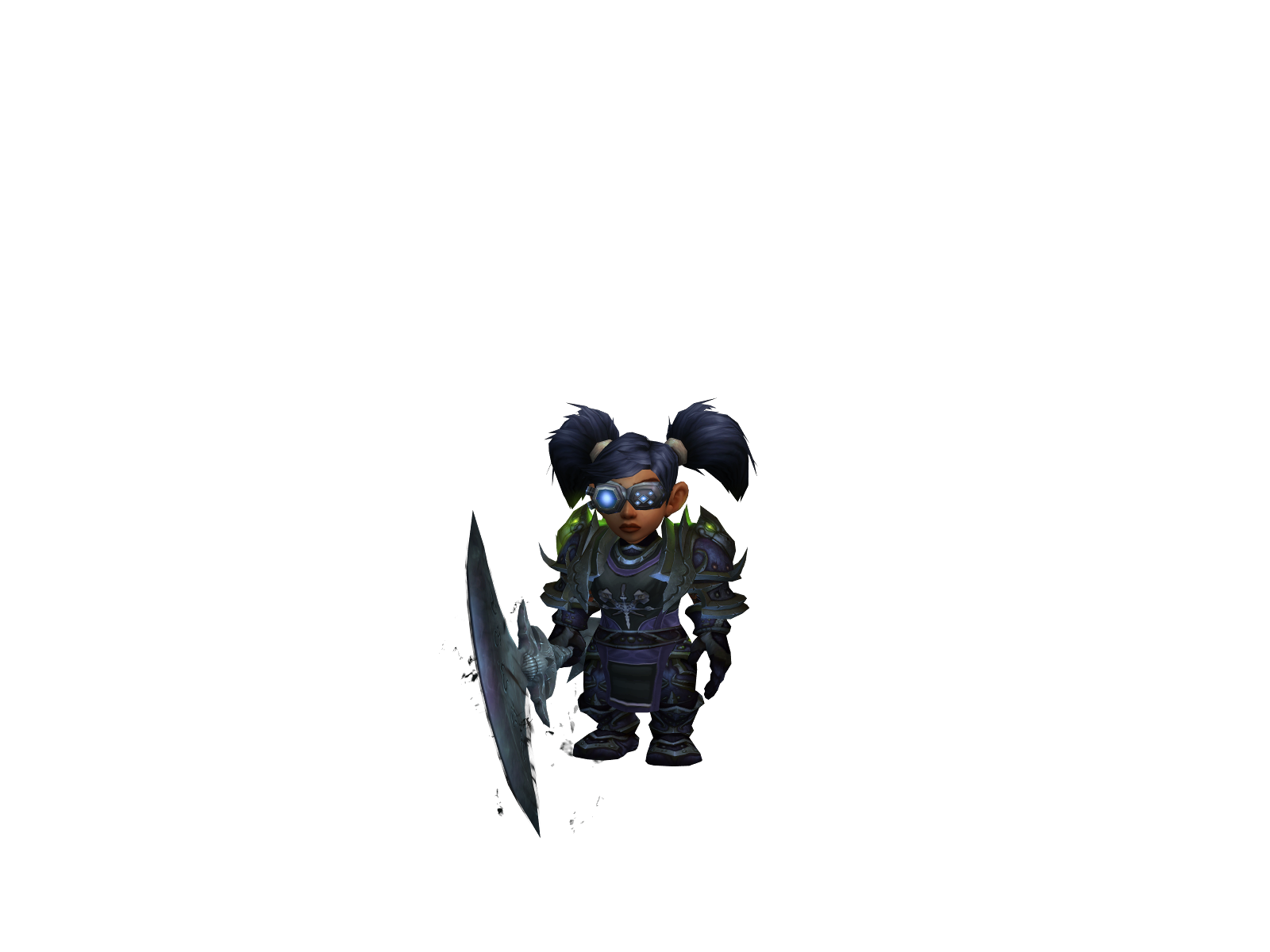 Maxus 3D character render