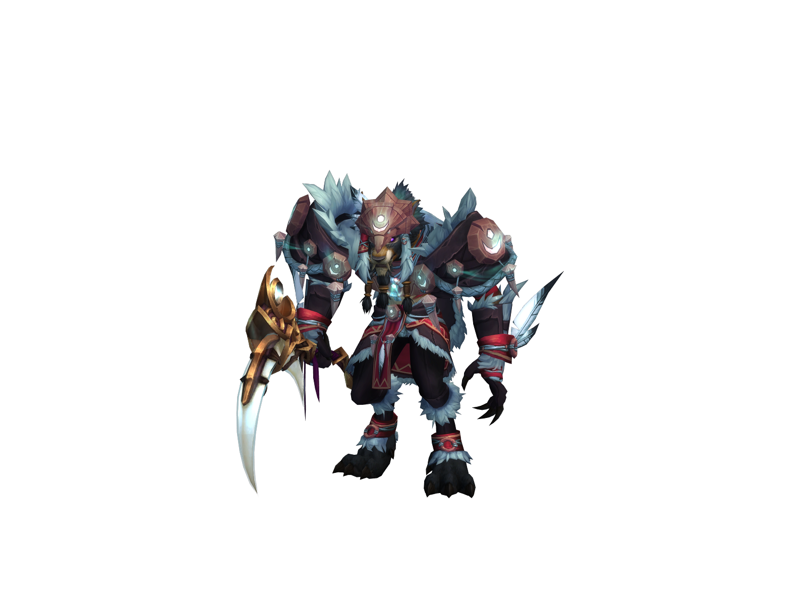 Krennan 3D character render